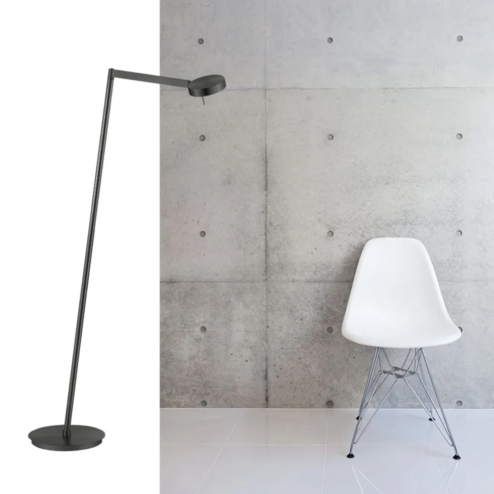 Shop Straluma Staande leeslamp zwart