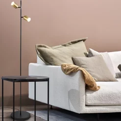 Best Straluma Staande leesspot 2L Bounce zwart/goud
