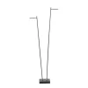 Best Sale Straluma Staande 2-lichts leeslamp zwart 2xpushdimmer