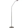 Online Straluma Stalen lees/vloerlamp LED dim to warm