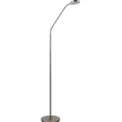 Online Straluma Stalen lees/vloerlamp LED dim to warm