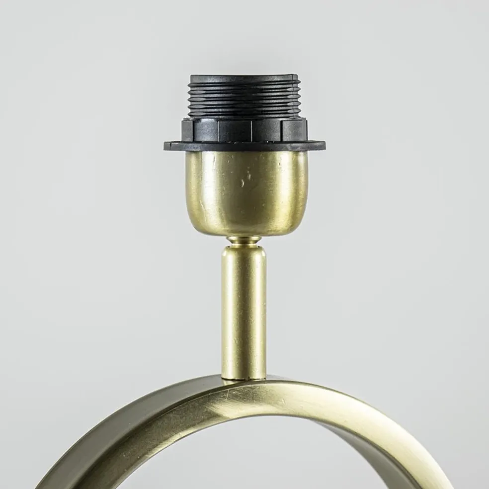 Shop Straluma Stijvolle lampvoet Jamiri licht goud exclusief kap