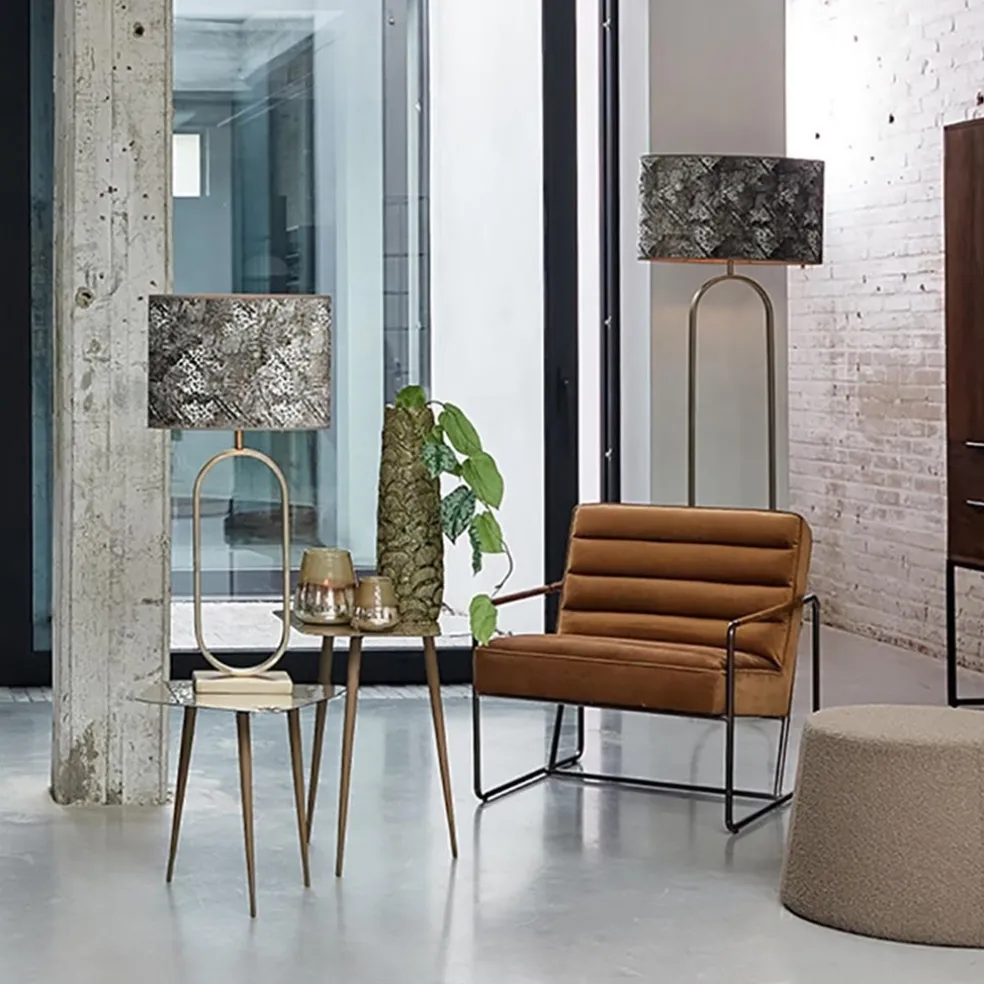 Shop Straluma Stijvolle lampvoet Jamiri licht goud exclusief kap