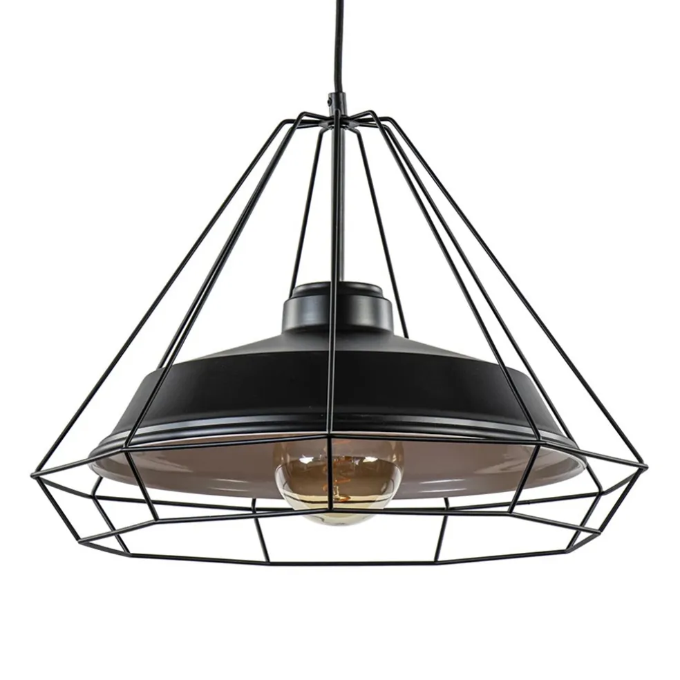 Cheap Straluma Stoere hanglamp industrieel/Scandinavisch mat zwart