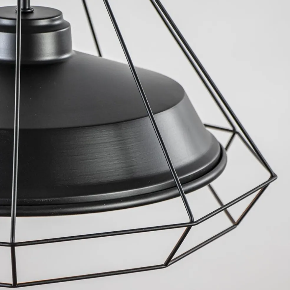 Cheap Straluma Stoere hanglamp industrieel/Scandinavisch mat zwart