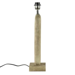Discount Straluma Stoere lampvoet hout naturel Light and Living