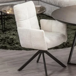 Cheap Straluma Stoffen eetkamerstoel met return-system