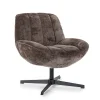Cheap Straluma Stoffen fauteuil Derby bruin draaibaar