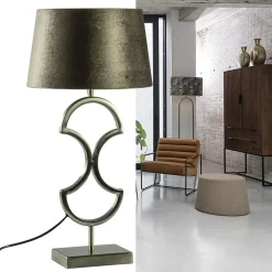 Clearance Straluma Strak klassieke lampvoet Riava licht goud