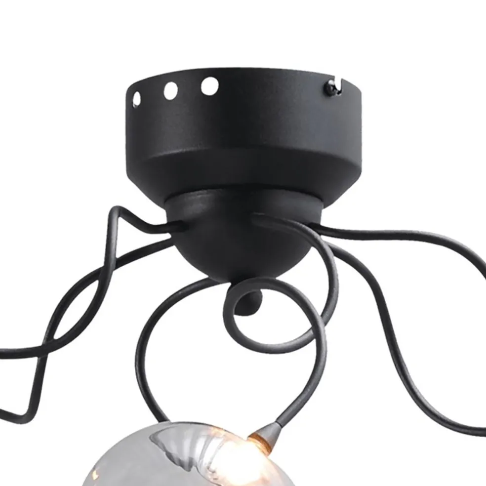 Fashion Straluma Strak klassieke plafondlamp LED met helder glas