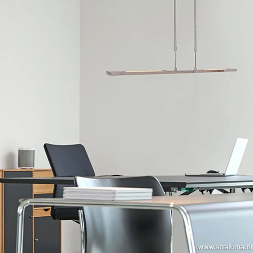 Sale Straluma Strakke hanglamp LED staal incl. dimmer