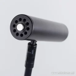 Sale Straluma Strakke zwarte design vloerlamp LED