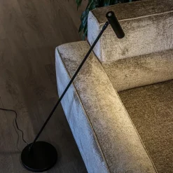 Sale Straluma Strakke zwarte design vloerlamp LED