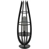Online Straluma Tafellamp / vloerlamp mat zwart hout