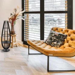 Online Straluma Tafellamp / vloerlamp mat zwart hout