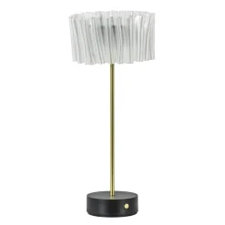 Store Straluma Tafellamp Accordeon op batterij prisma / zwart