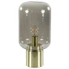 Online Straluma Tafellamp Arturan messing + smoke glas