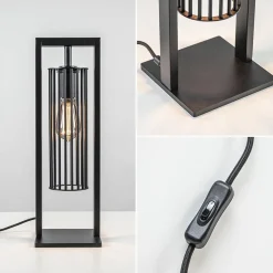 Best Straluma Tafellamp Birdy frame zwart