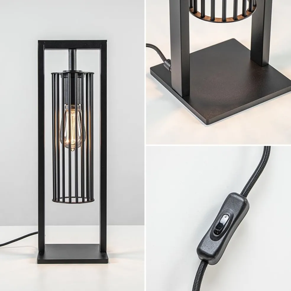 Best Straluma Tafellamp Birdy frame zwart