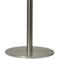 Cheap Straluma Tafellamp Calabro rvs met wit glas