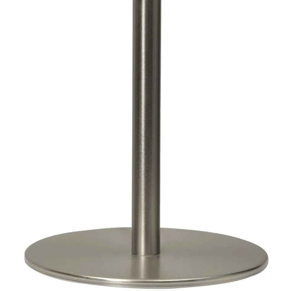 Cheap Straluma Tafellamp Calabro rvs met wit glas