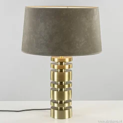 Best Sale Straluma Tafellamp Desley voet z/kap matgoud