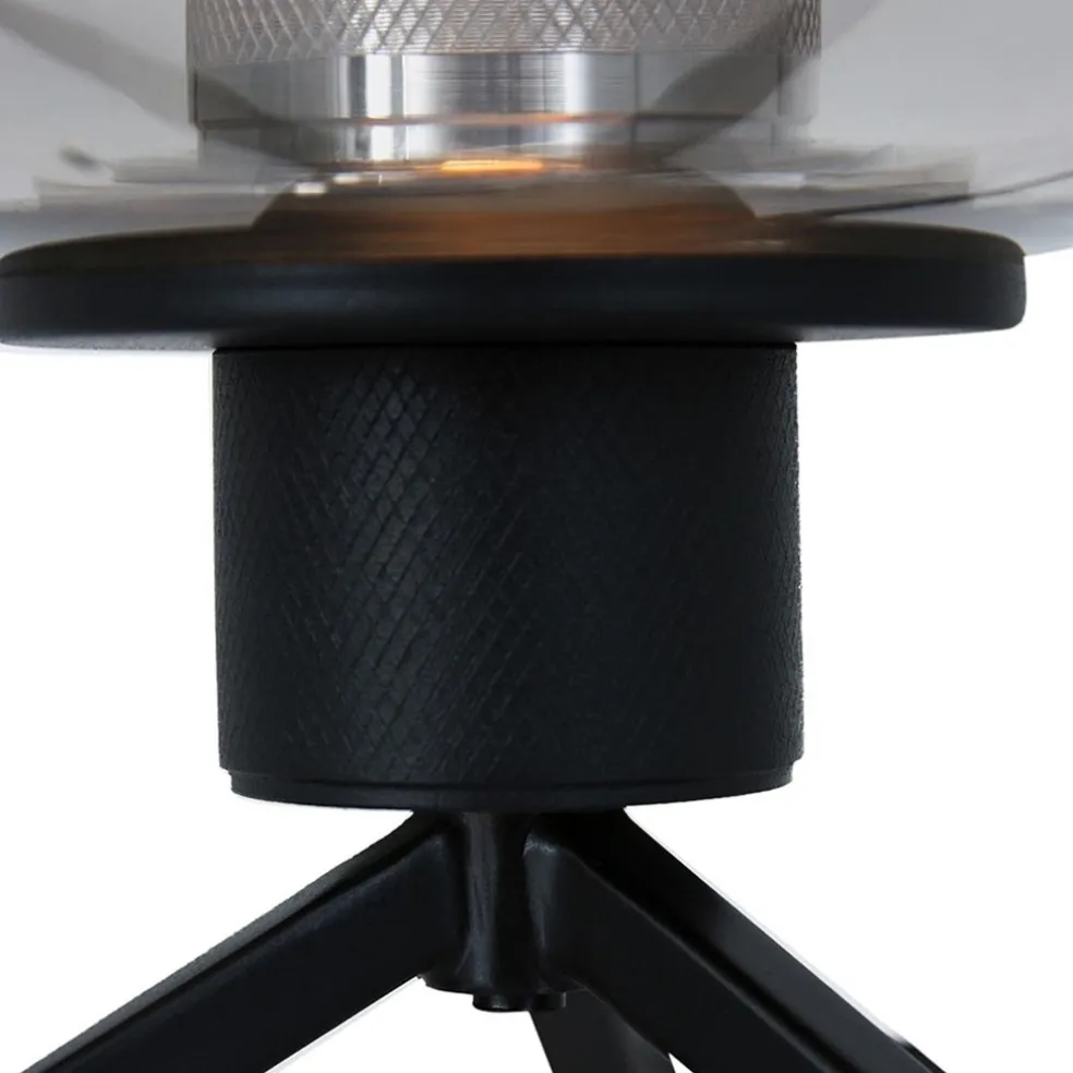 Best Straluma Tafellamp driepoot ufo smoke glas