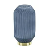 Sale Straluma Tafellamp Ivot op batterij mat blauw groot