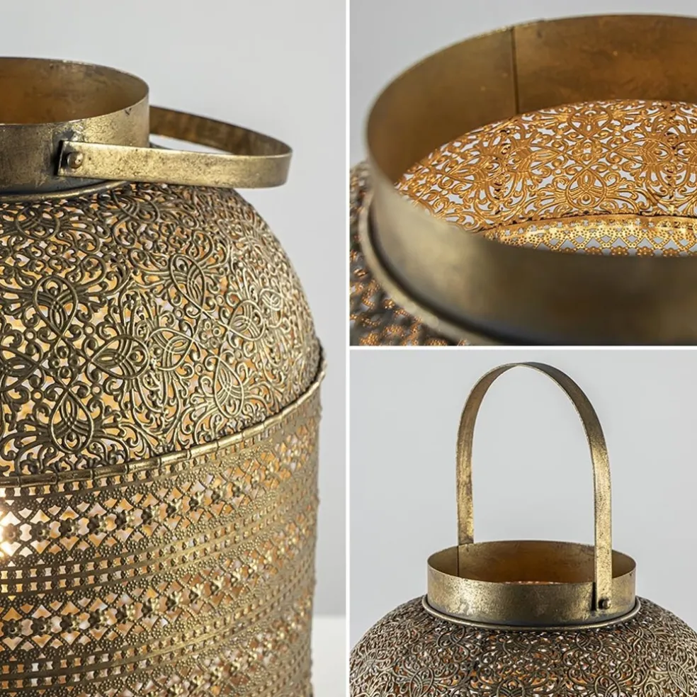 Sale Straluma Tafellamp lantaarn goud groot Oriental