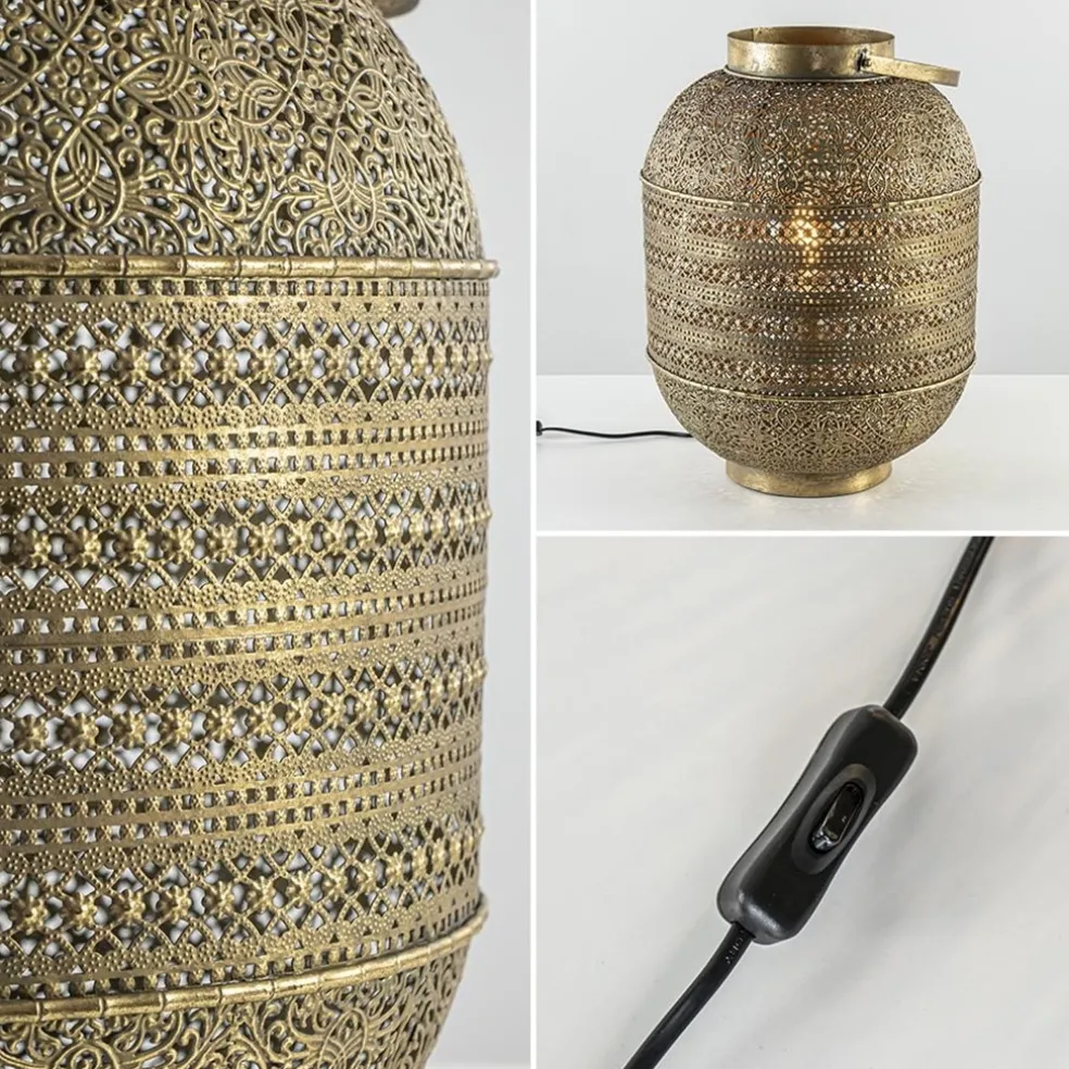 Sale Straluma Tafellamp lantaarn goud groot Oriental