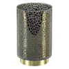 Discount Straluma Tafellamp Leopard op batterij donker grijs met goud