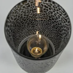 Discount Straluma Tafellamp Leopard op batterij donker grijs met goud