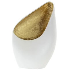 Store Straluma Tafellamp mat wit met goldleaf groot