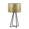 Fashion Straluma Tafellamp metaal met schelpen kap