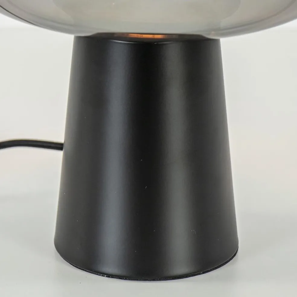 Flash Sale Straluma Tafellamp Misty zwart + titanium glas