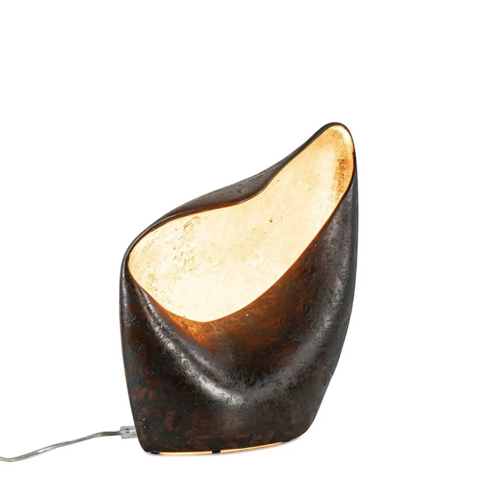 Cheap Straluma Tafellamp Nature 33 corten/goldleaf