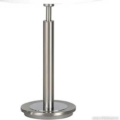 Sale Straluma Tafellamp nikkel/glas wit + touchdimmer
