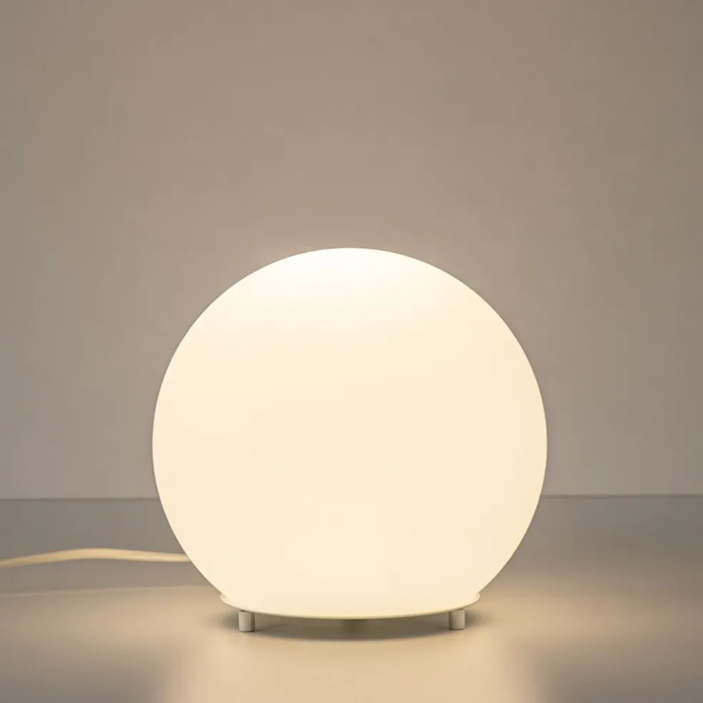 New Straluma Tafellamp Oblica bol wit 20cm