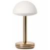 Store Straluma Tafellamp op accu gold/frosted IP65