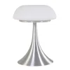 Clearance Straluma Tafellamp Purissima staal met opaal glas