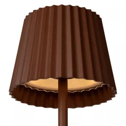 Cheap Straluma Tafellamp roest bruin oplaadbaar inclusief LED IP54