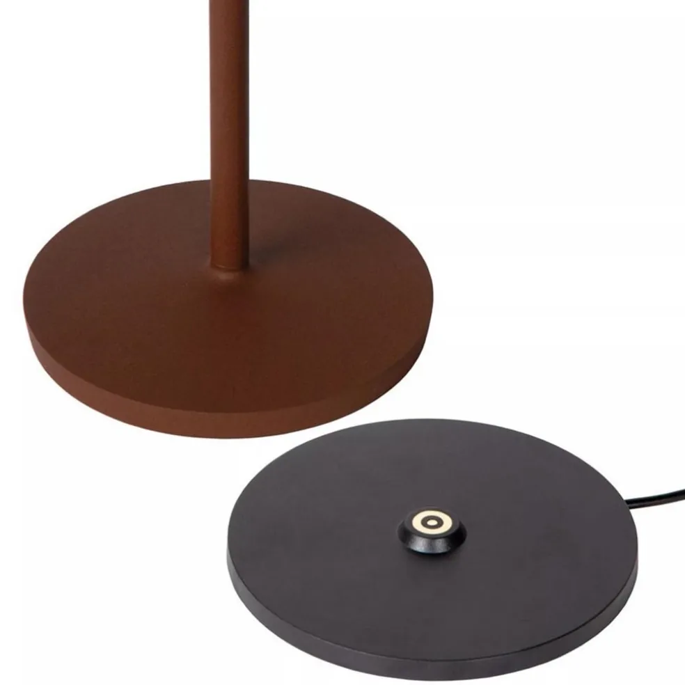 Cheap Straluma Tafellamp roest bruin oplaadbaar inclusief LED IP54