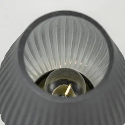Shop Straluma Tafellamp Tajera op batterij mat grijs/goud