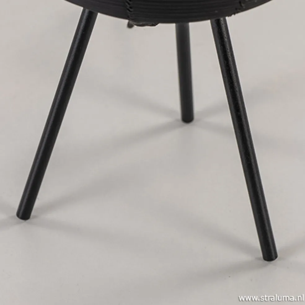 Store Straluma Tafellamp Tomek zwart draad 3-poot 70cm