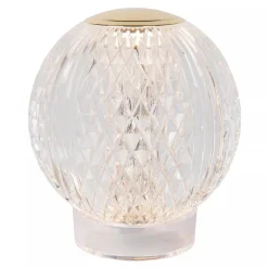 Cheap Straluma Tafellamp transparant/goud oplaadbaar