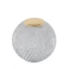 Flash Sale Straluma Tafellamp transparant/goud oplaadbaar en dimbaar