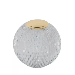 Flash Sale Straluma Tafellamp transparant/goud oplaadbaar en dimbaar