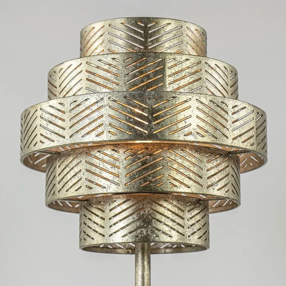 Cheap Straluma Tafellamp Vegas oud zilver/marmer zwart