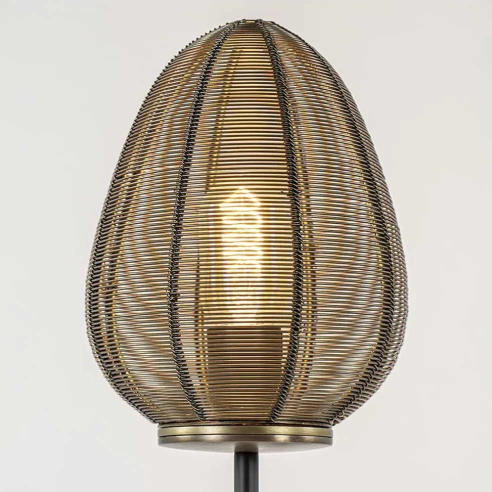 Outlet Straluma Tafellamp Yaelle brons/zwart