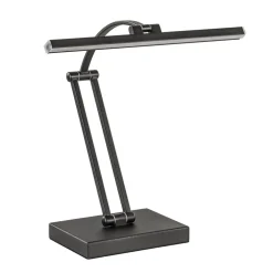 Outlet Straluma Tafellamp zwart "piano" model+touchdim.